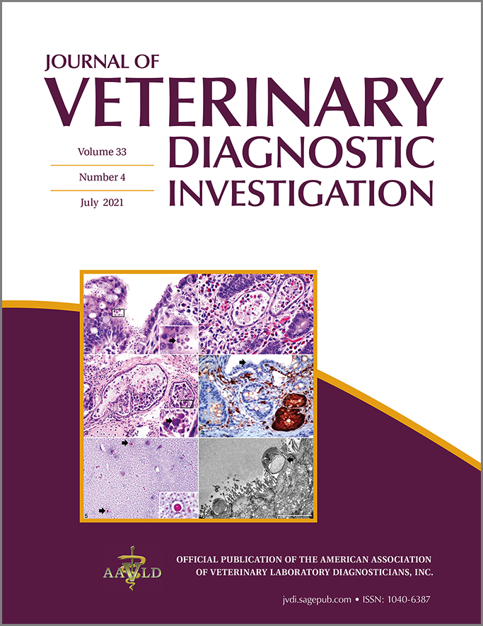 Journal of Veterenary Diagnostic Investigation; https://doi.org/10.1177%2F10406387211029913